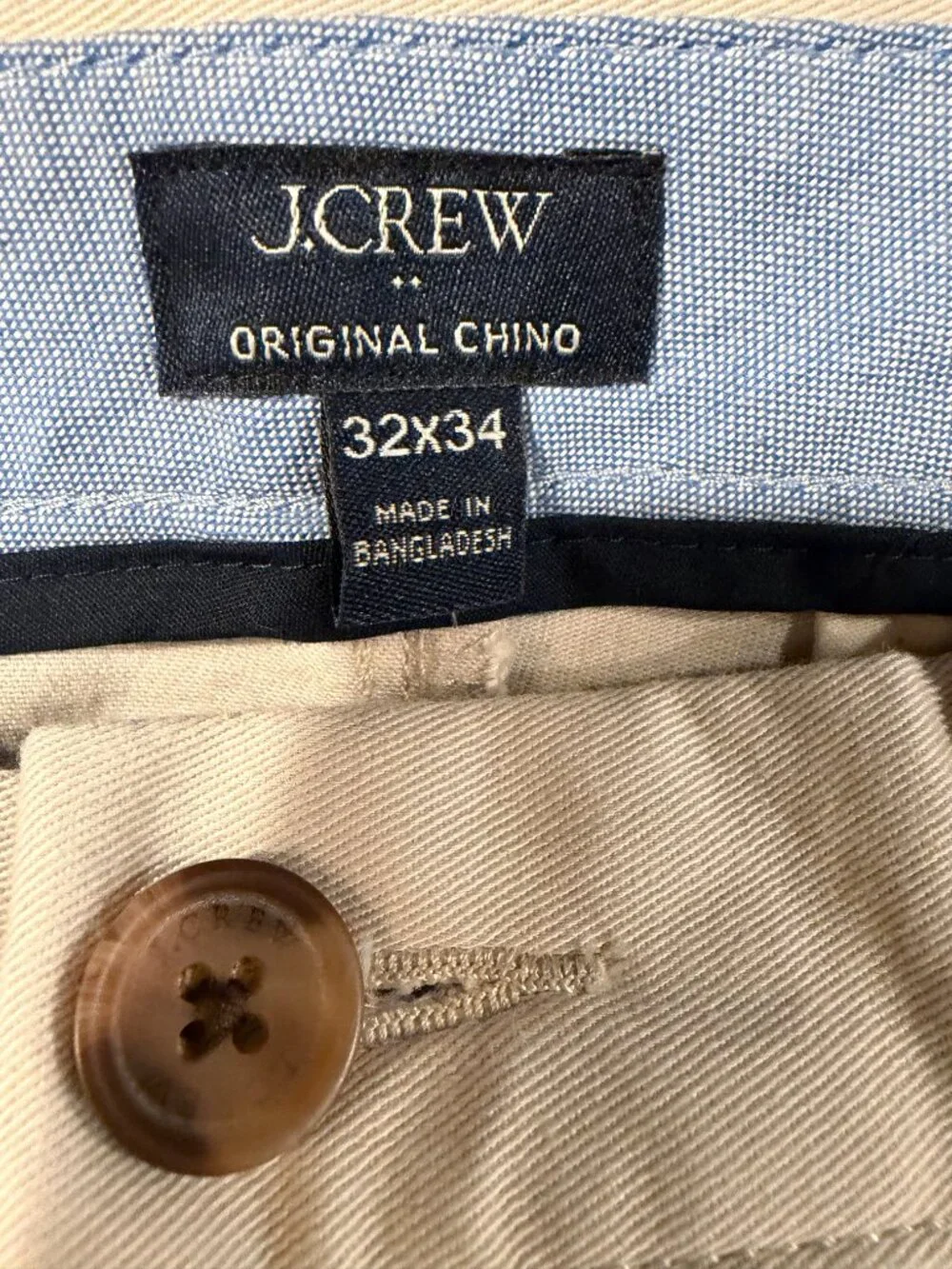 J. Crew slim fit original chino